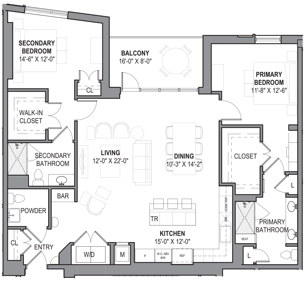 Preview of the Goodwin House Seminary Road Lotus floor plan
